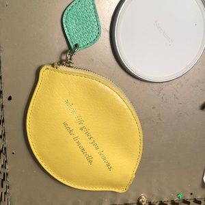 Kate spade lemon wallet